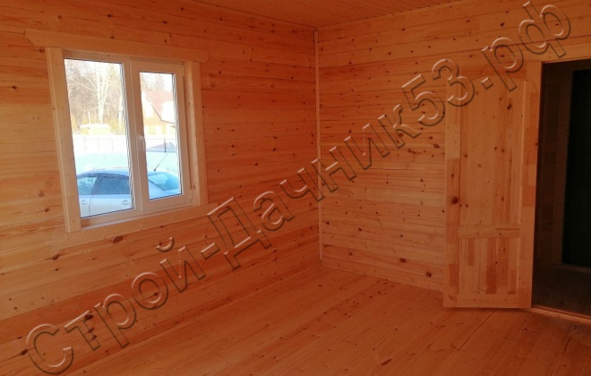 4 Брусовой дом ОД-18 6Х7,5, 42 м², Московская область, Клинский район, деревня Юрьевка (5)